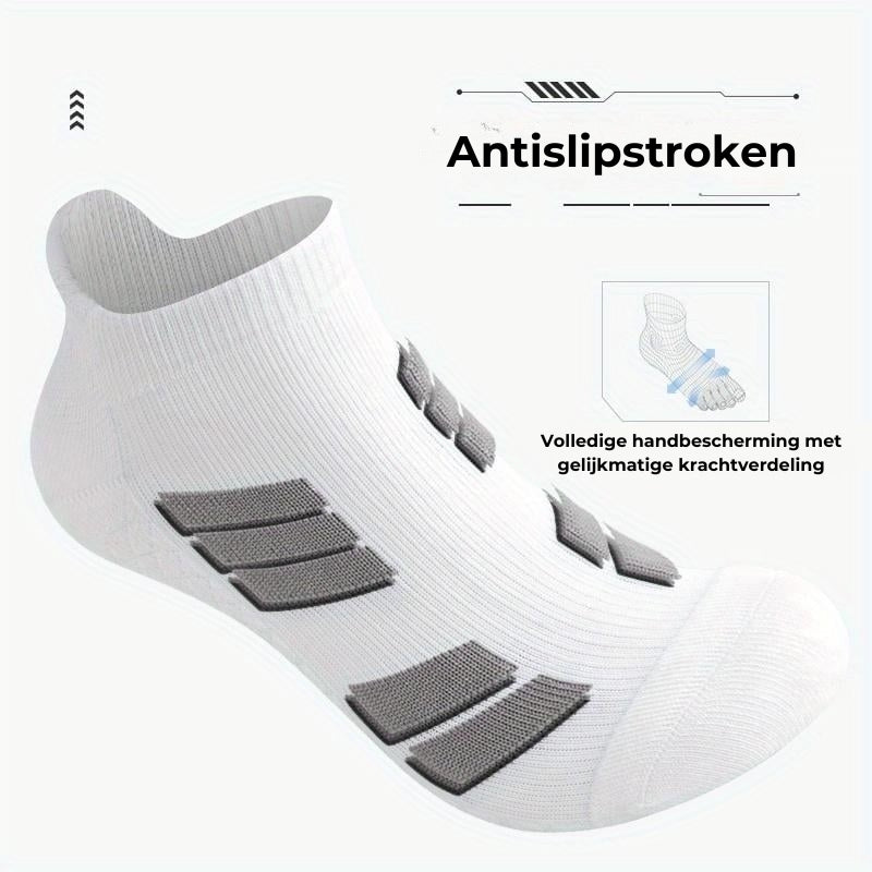 Unisex Enkelsokken – Antislip, Ademend & Perfect voor Sport