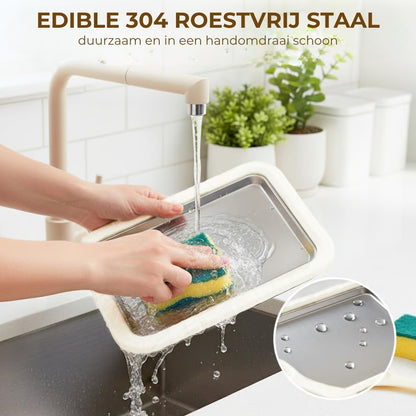 Gekoeld IJsrol Bord | Zelf Roomijs Rollen Maken met Fruit