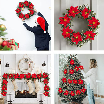 LED Kerst Bloemenslinger