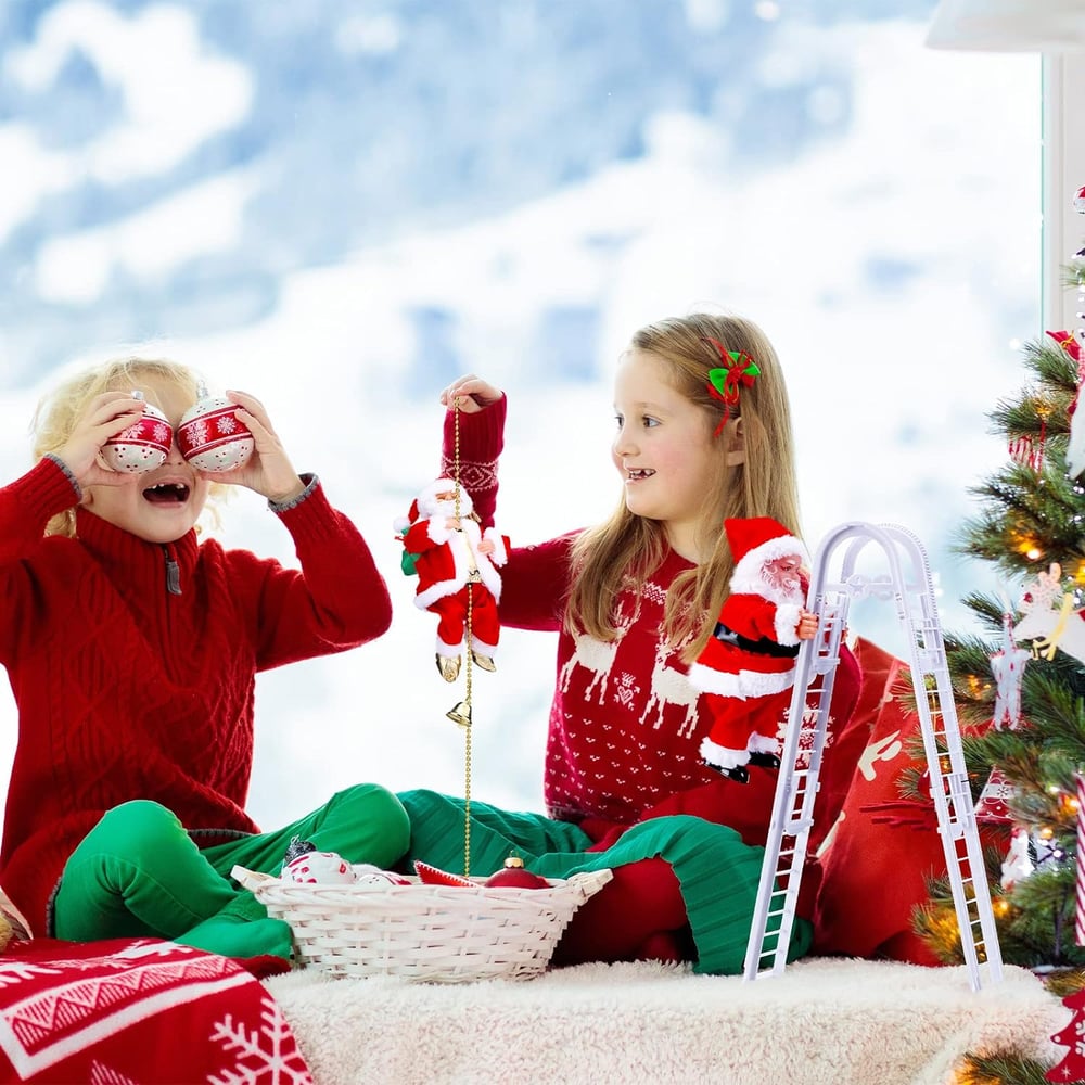 Klimmende Kerstman