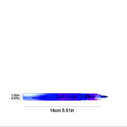 UV Glow In The Dark Markers - 8 Stuks