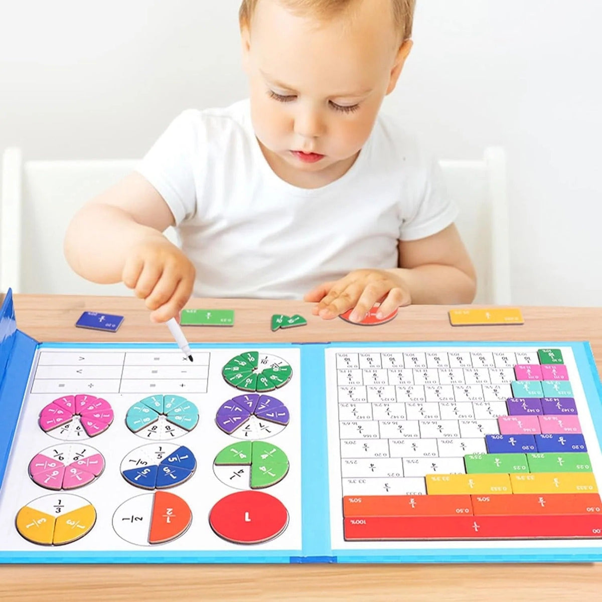 Educatief Breukenboek - Magnetisch Montessori Rekenspel voor Kinderen