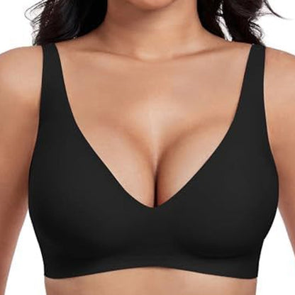 Naadloze Jelly Push-Up Beha zonder Beugels