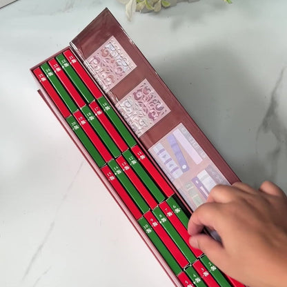 Miniboek Ornament Adventskalender