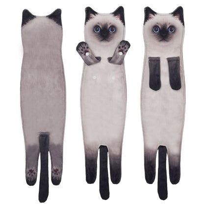 Grappige Kattenhanddoek