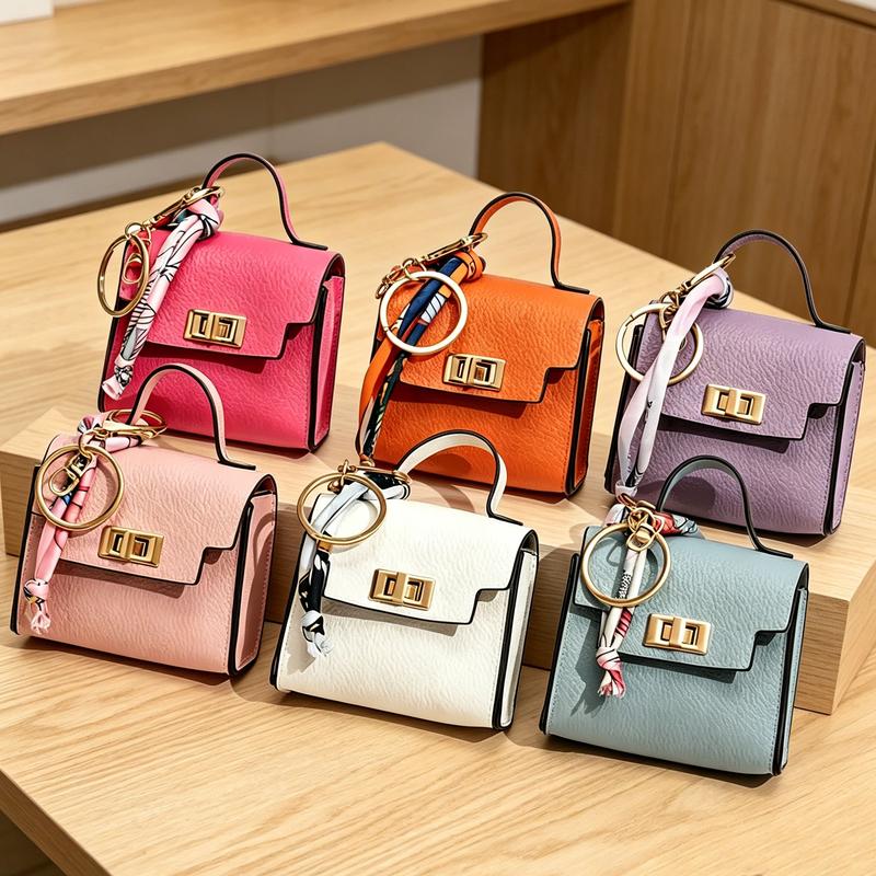 Luxe Mini Tas Sleutelhanger
