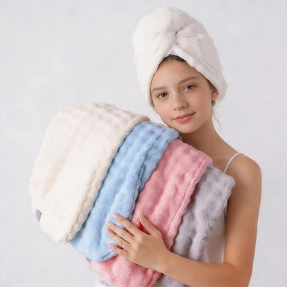 Ultrazachte absorberende haardroogdoek