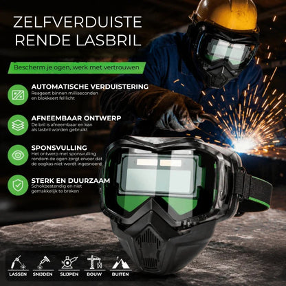 Gezichtsmasker met Automatische Verduistering en Koolstoffilter