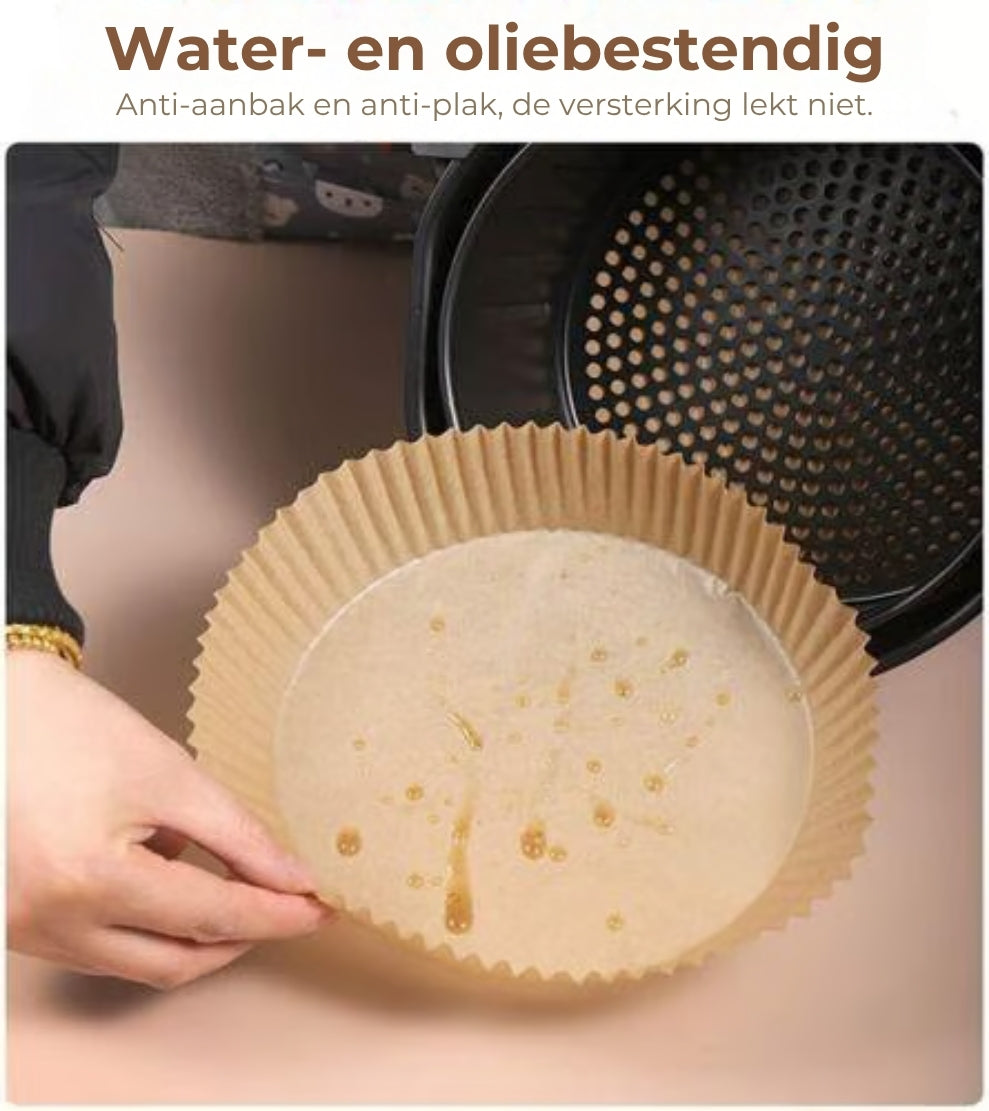 Airfryer Bakpapier - 100 Stuks