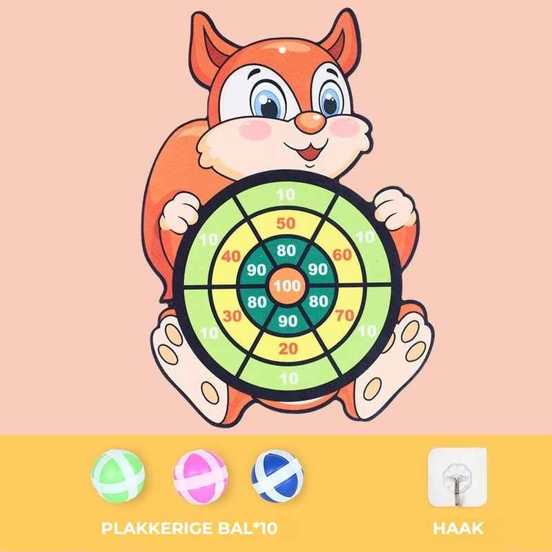 Cartoon Dartbordspellen