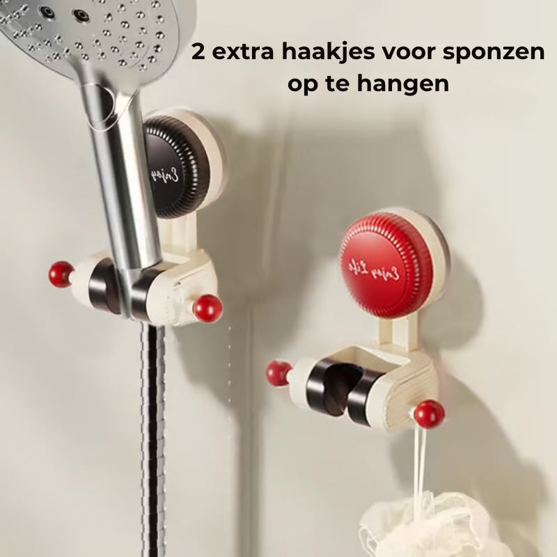 Verstelbare Douchekop-houder Met Zuignap