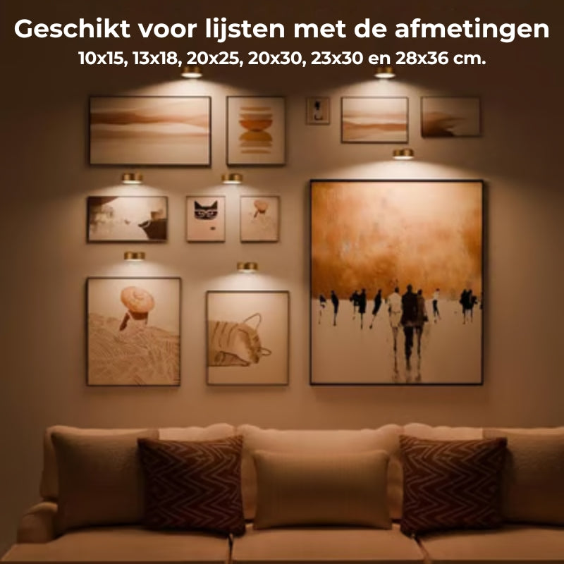 🖼️💡Magnetische schilderijlamp met 13 verlichtingsstanden