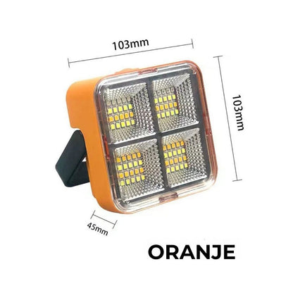 Draagbare Kampeerlamp op Zonne-Energie met 4 Verlichtingsstanden