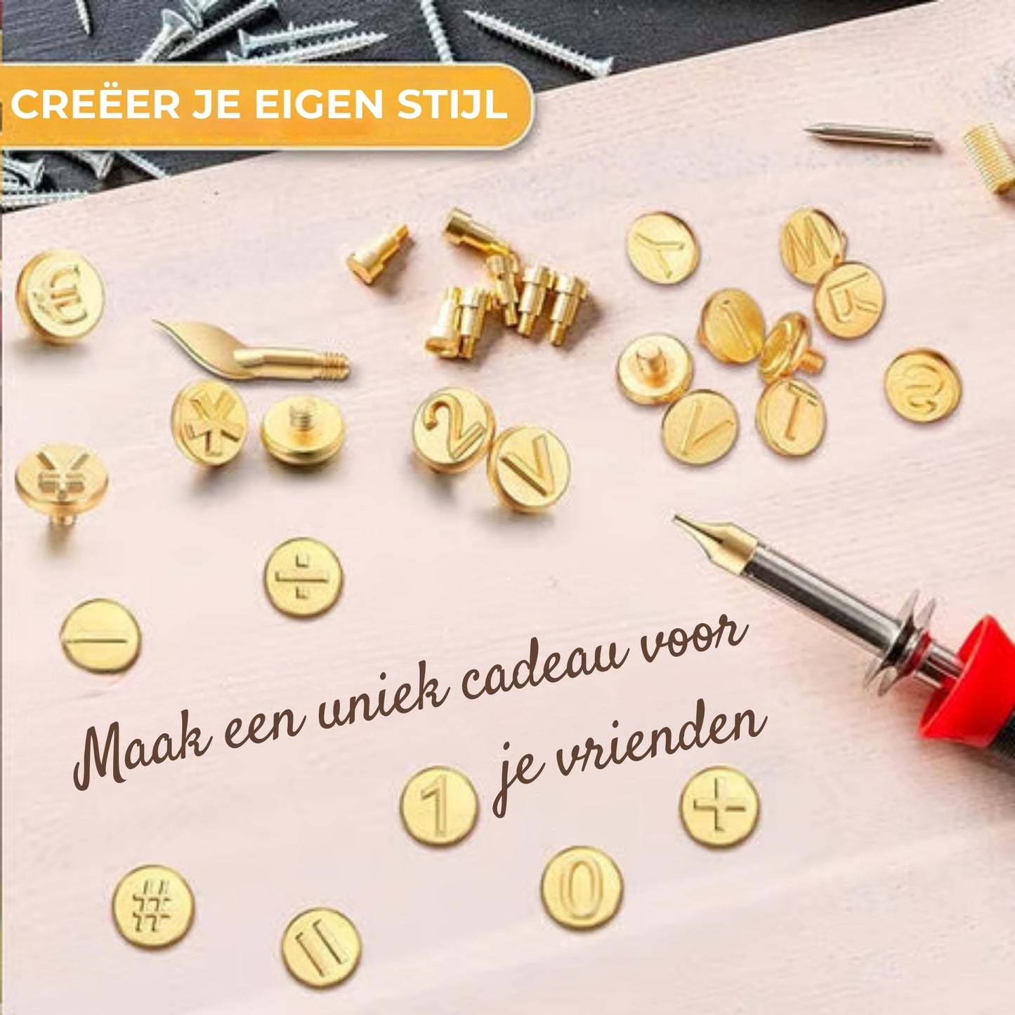 Hout Graveerpen Set