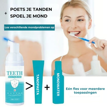 Tandbleking mousse 🦷✨