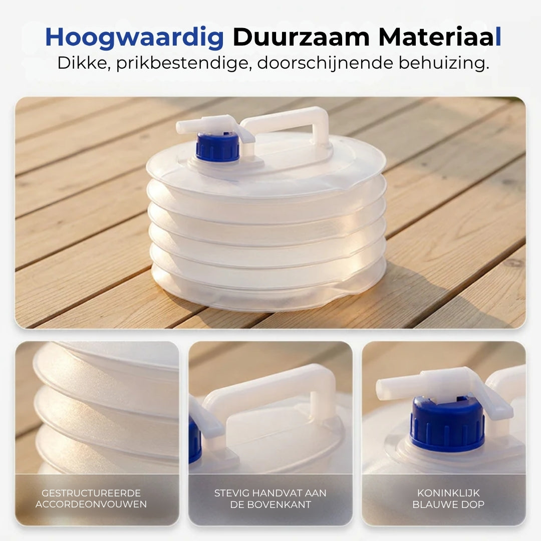 Opvouwbare Watercontainer met Kraan