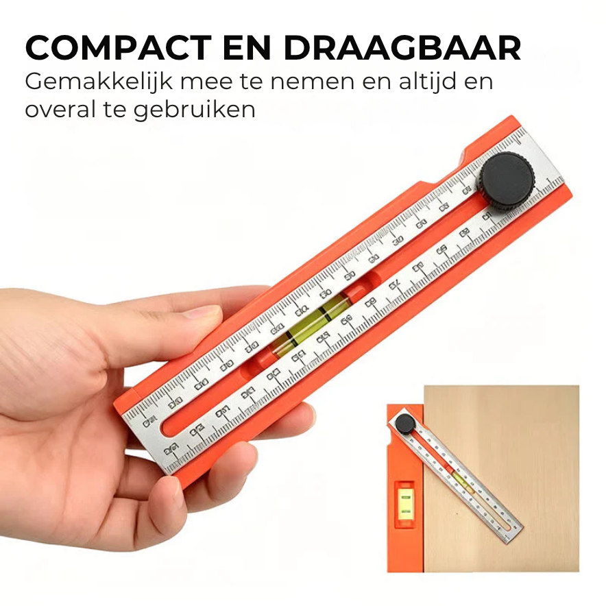 Multifunctionele Dieptemeter met Waterpas
