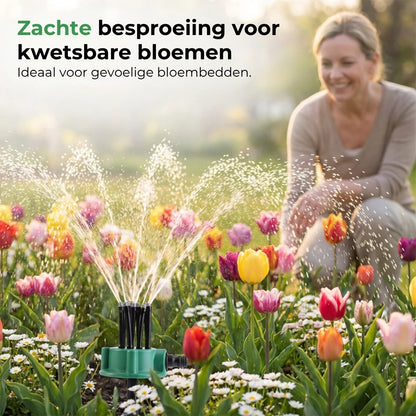 Krachtige 360° Gazonsproeier
