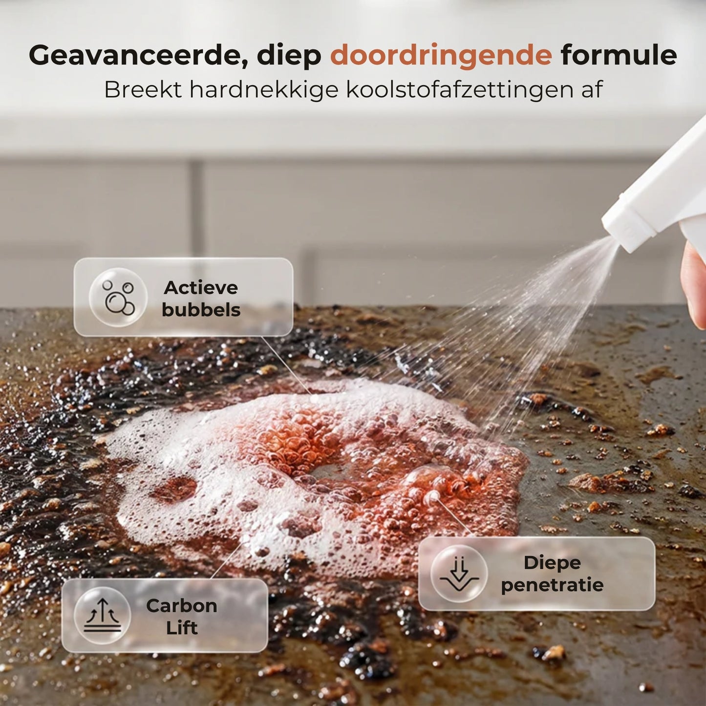 Snelwerkende Ontvettingsspray