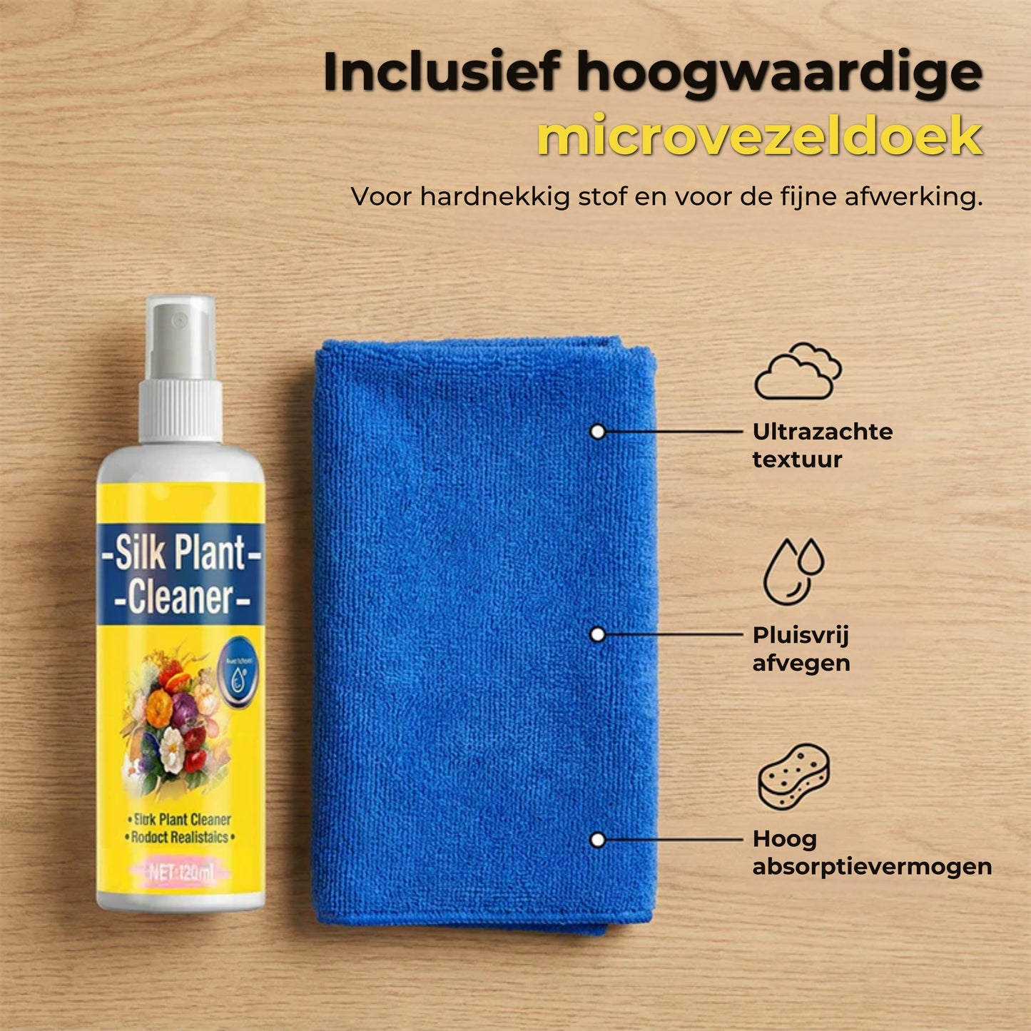 Reinigingsmiddel voor Kunstplanten en -Bloemen