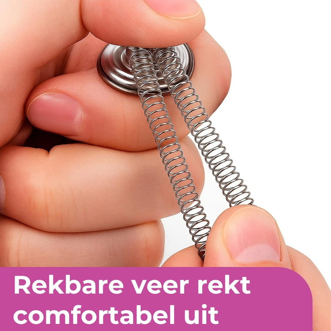 Metalen Broek Knoopverlengers - 10 Stuks