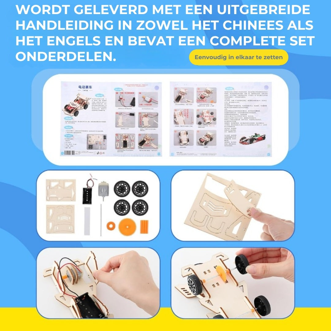 Robotica-bouwset zonder gereedschap