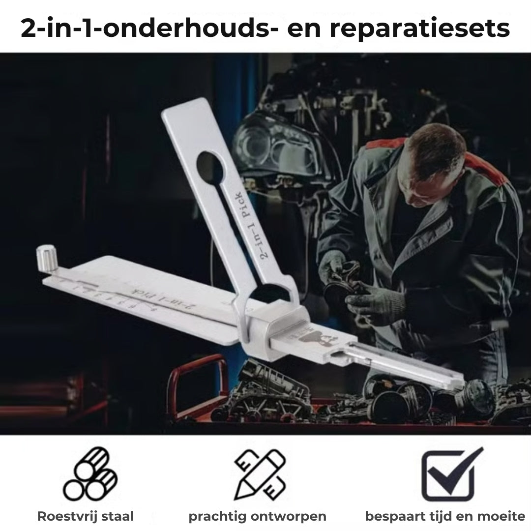 Roestvrijstalen Lockpickset