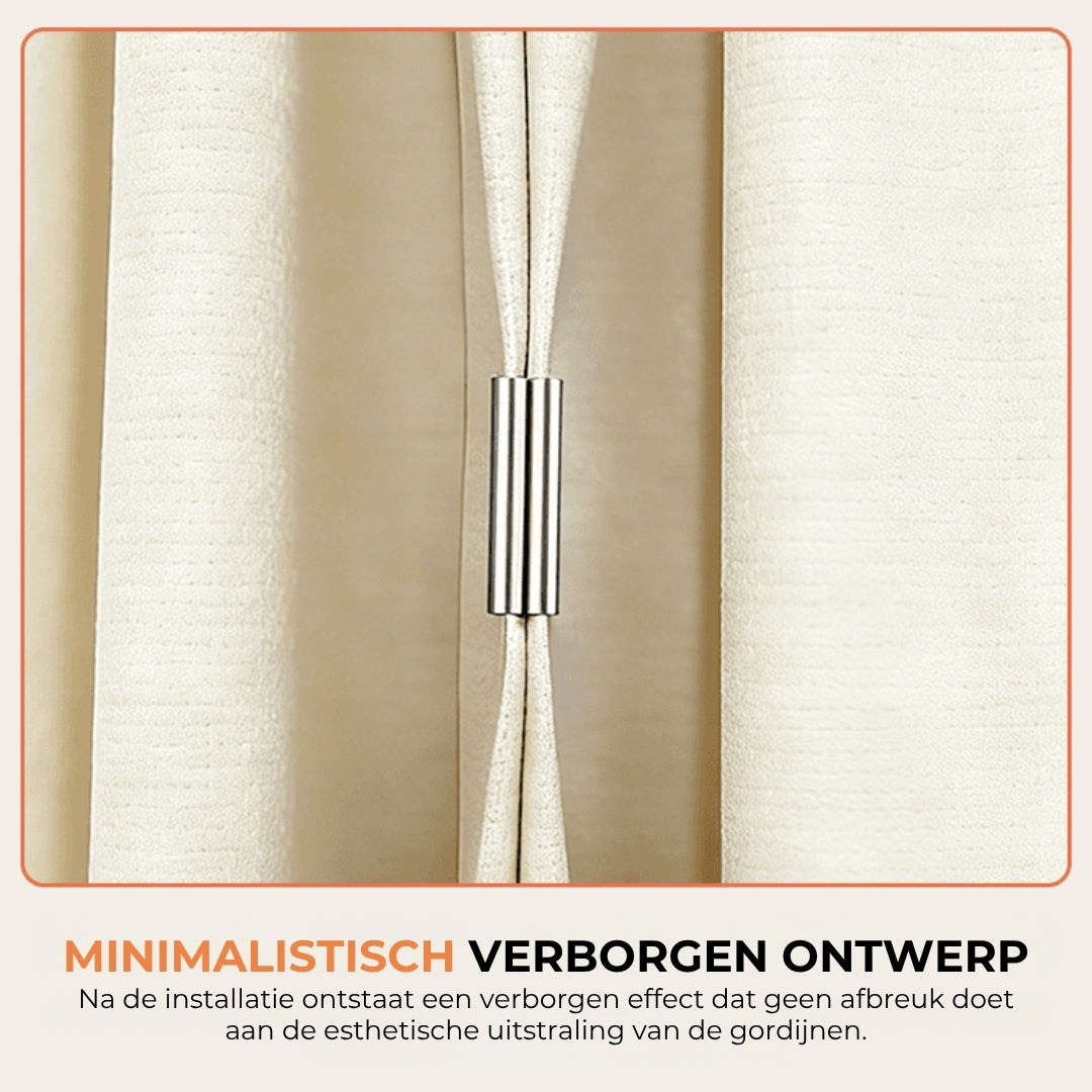 Magnetische Gordijnclips - 2 Paar