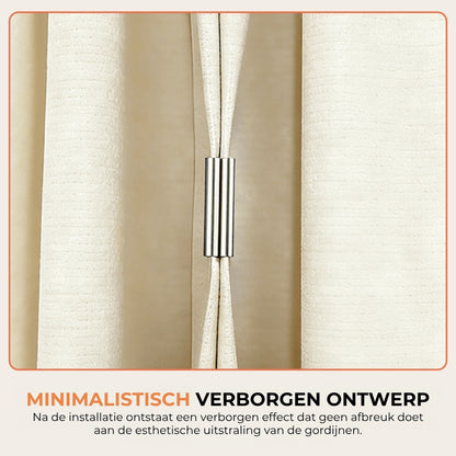 Magnetische Gordijnclips - 2 Paar