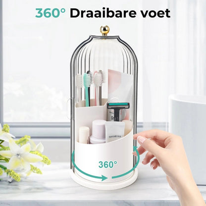 360° Make-Up en Tandenborstelhouder