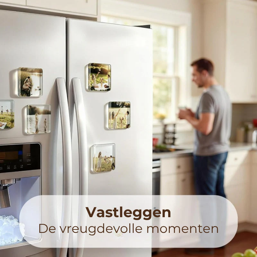 Eenvoudige doe-het-zelf fotomagneten (10st)