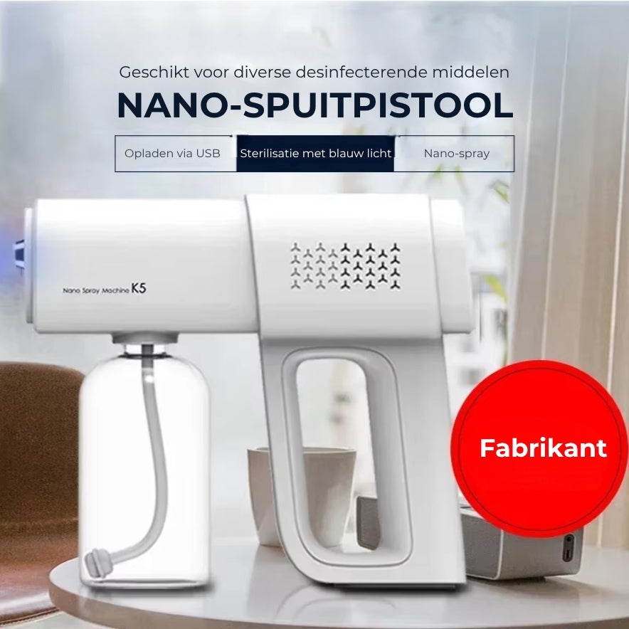 Draadloze Elektrische Nano Desinfectie Sprayer - 380ML