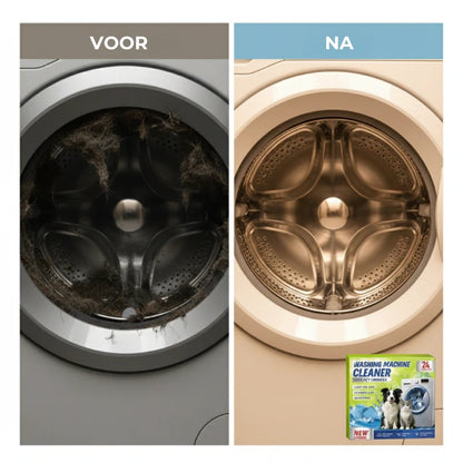 Wasmachine Reinigingstabletten tegen Dierenhaar - 24 Stuks