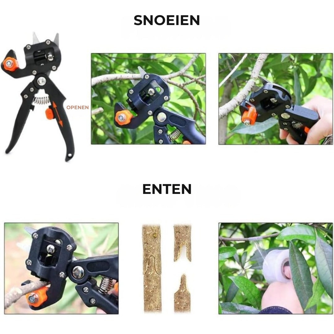 2-in-1 Entgereedschap: snoeischaar