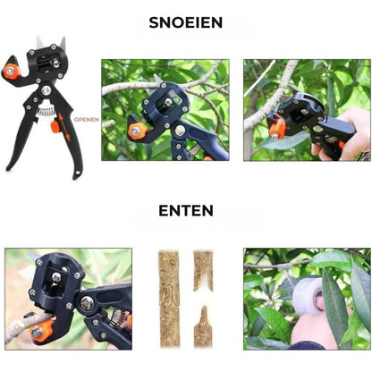 2-in-1 Entgereedschap: snoeischaar