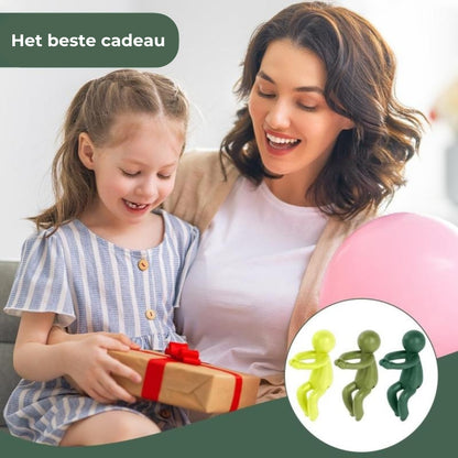 Plant Buddy - Creatieve Plantensteunfiguren (3st)