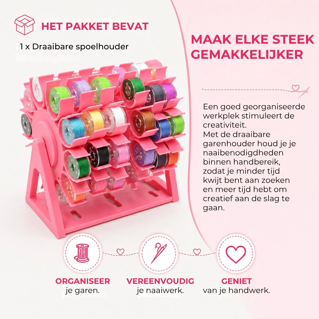 Draaibare Spoelgaren Organizer