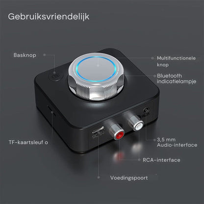 Bluetooth RCA/AUX-adapter