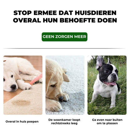 Huisdieren zindelijkheidsspray