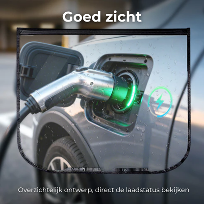 Auto Oplaadpoort Regenhoes - Magnetisch en Waterdicht