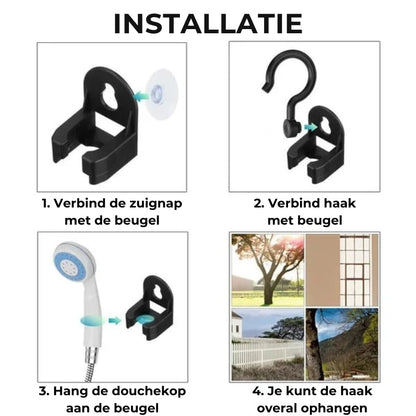 Draagbare Kampeerdouche