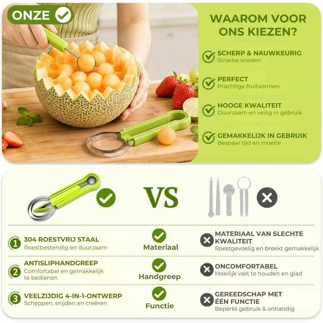 4-in-1 Fruit Snijgereedschap