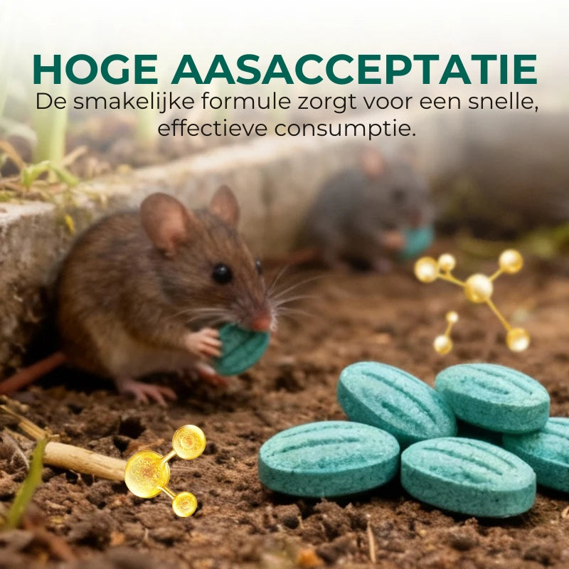 Krachtig knaagdiergif