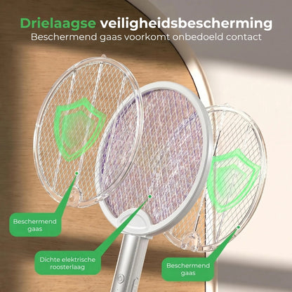 Opvouwbare Elektrische Vliegenmepper