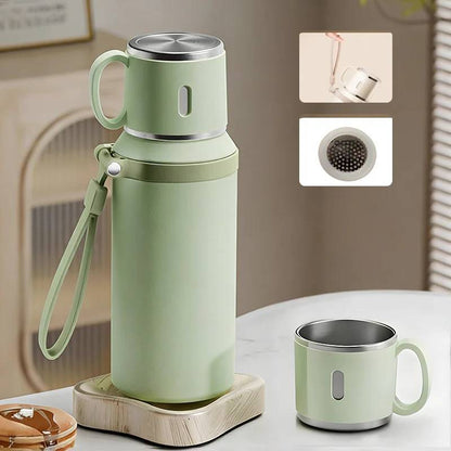Roestvrijstalen Thermos met Mok