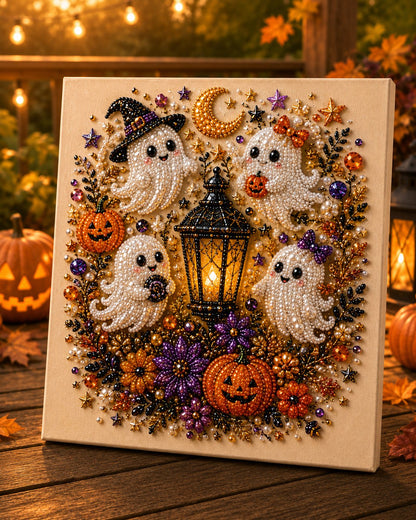 DIY Halloween Parelkunstwerk