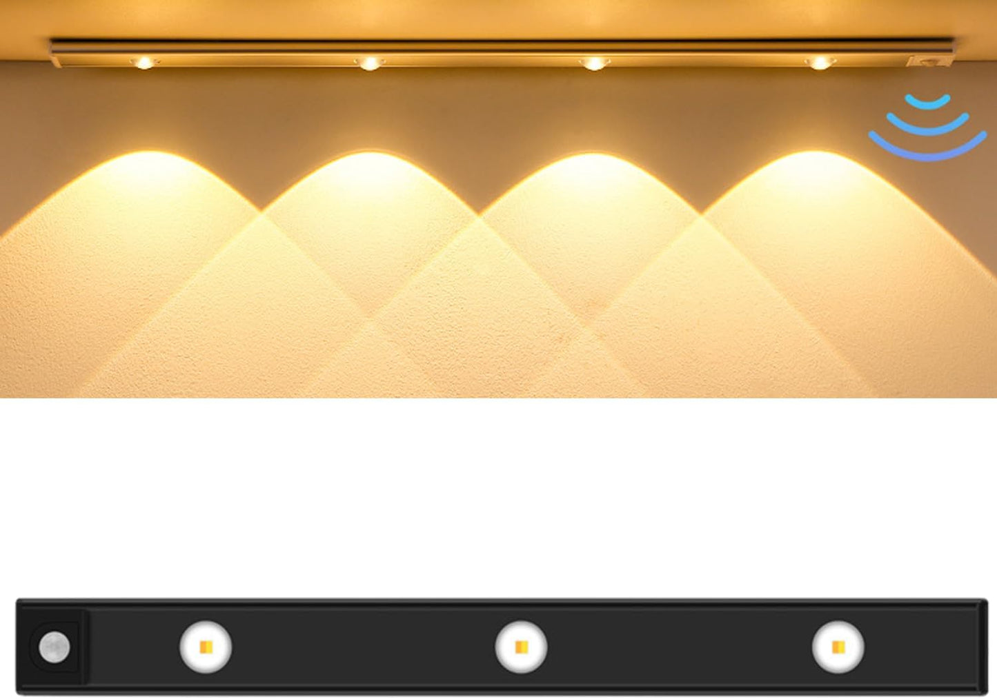 USB-oplaadbare LED-bewegingssensorlamp