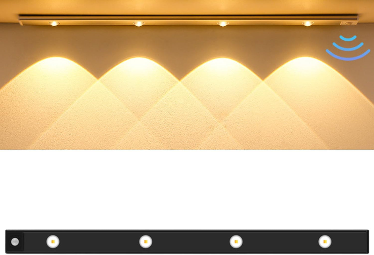 USB-oplaadbare LED-bewegingssensorlamp