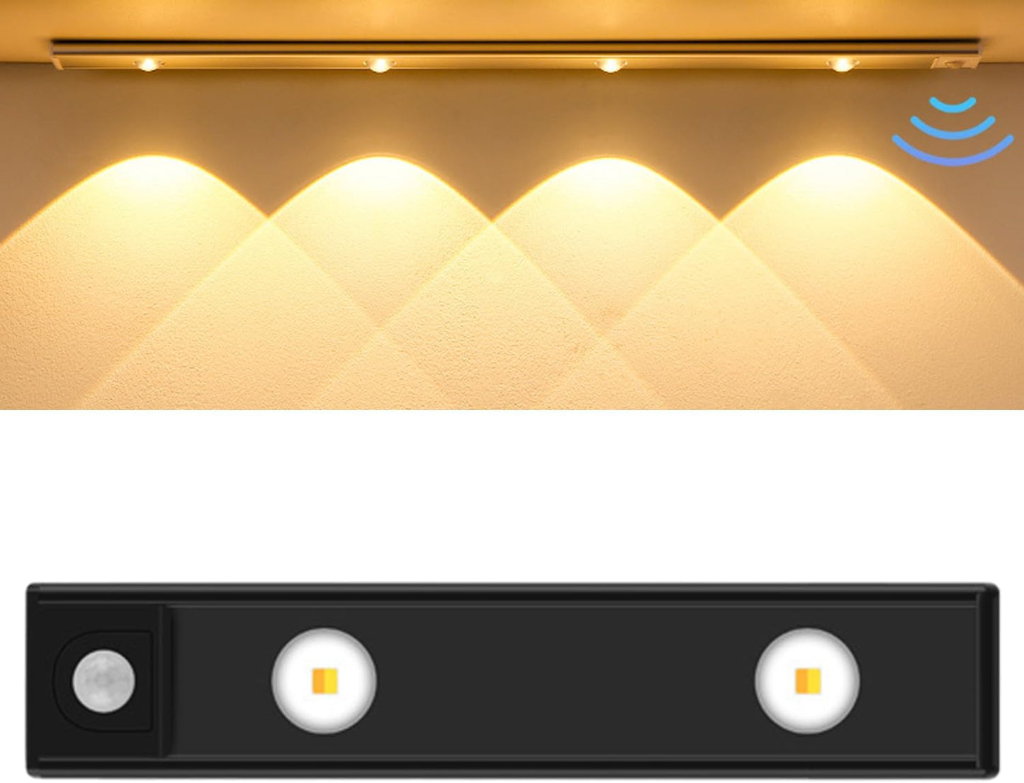 USB-oplaadbare LED-bewegingssensorlamp