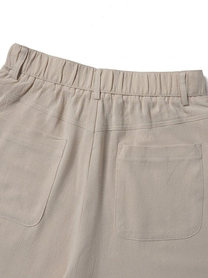 Katoen-Linnen Broek voor Dames